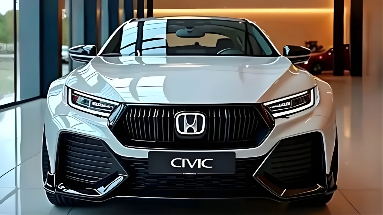 2025 Honda Civic Hybrid Launch : Record Mileage, High-Tech Features, and Modern Design
