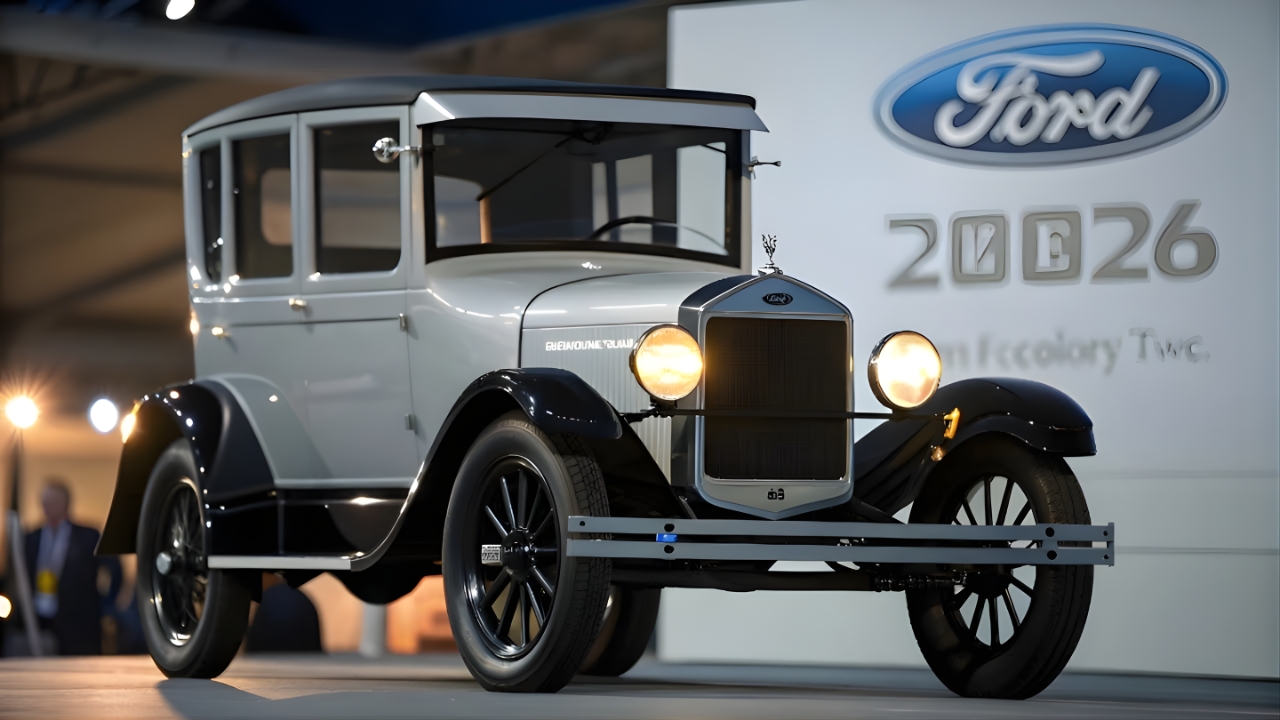2026 Ford Model T EV Launch : Iconic Legacy Returns as a Modern Electric Vehicle Starting at $39,995