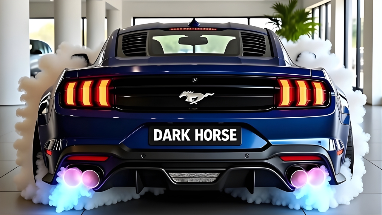 2026 Ford Mustang Dark Horse Revealed : High Performance, Smart Features, and Bold Styling