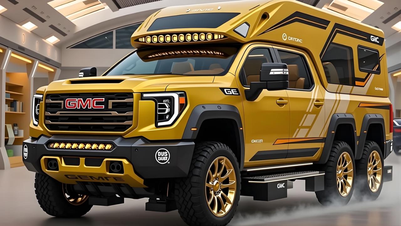 2026 GMC 6×6 Camper Truck First Look