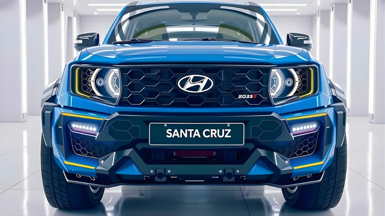 2026 Hyundai Santa Cruz Unveiled : Adventure-Ready Compact Truck with Smart Features