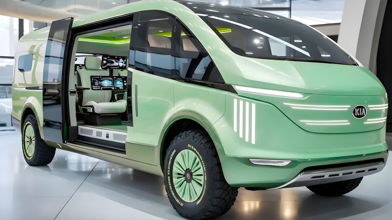 2026 Kia Camper Van Revealed : Budget-Friendly Luxury RV with Advanced Technology and Premium Comfort