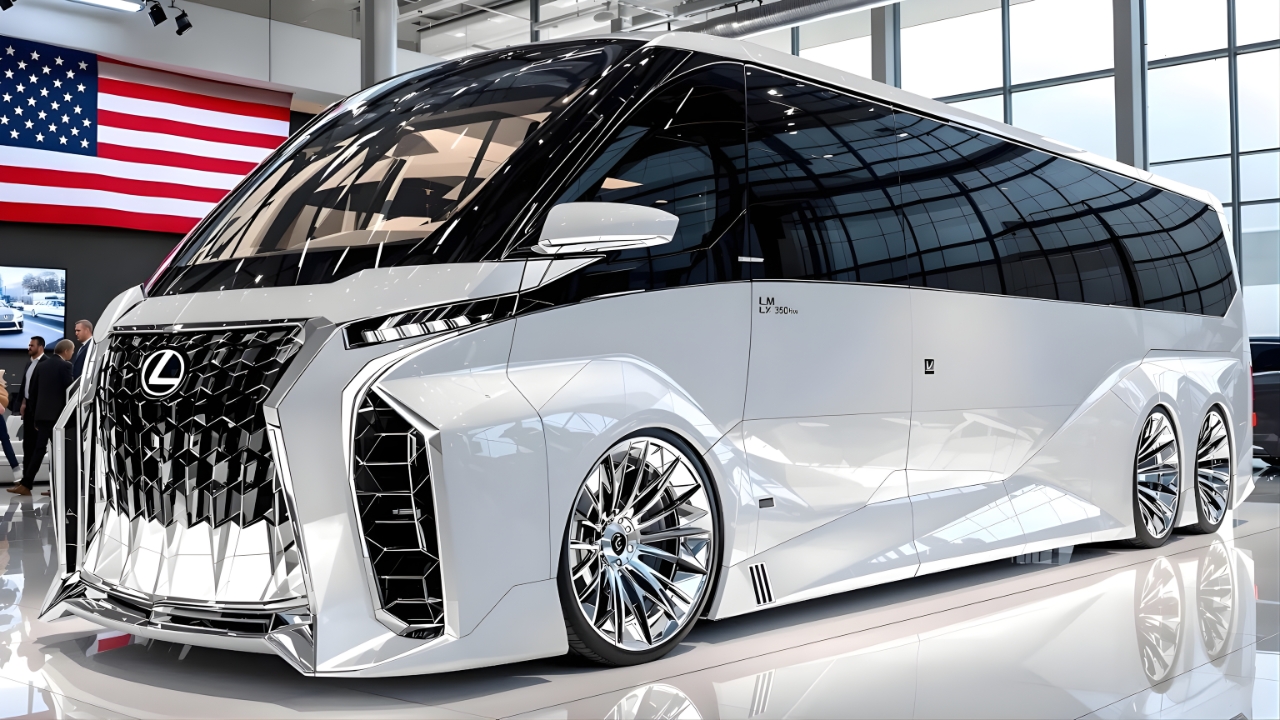2026 Lexus LM 350h Concept Showcases Japan’s Most Premium Chauffeur-Focused MPV Design