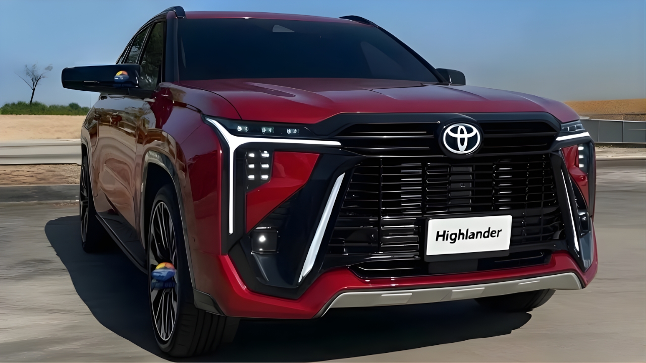 2026 Toyota Highlander Revealed : Sleek New Design, Standard AWD, and Next-Gen Technology