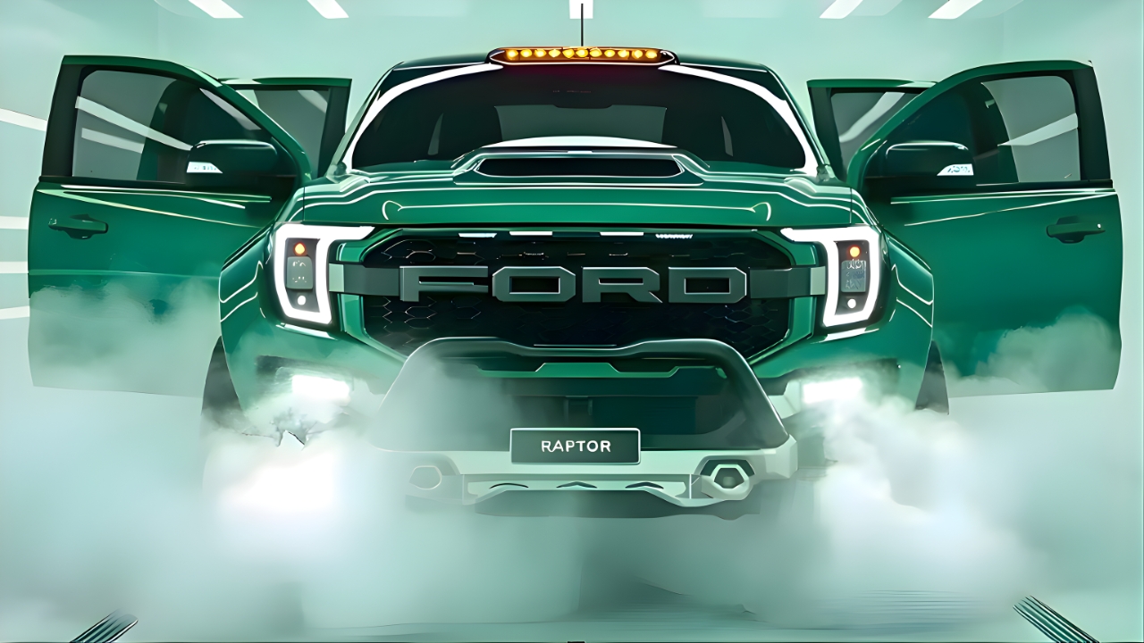 All-New 2025 Ford Ranger Raptor Revealed: Aggressive Styling, Advanced Tech and High-Performance Power