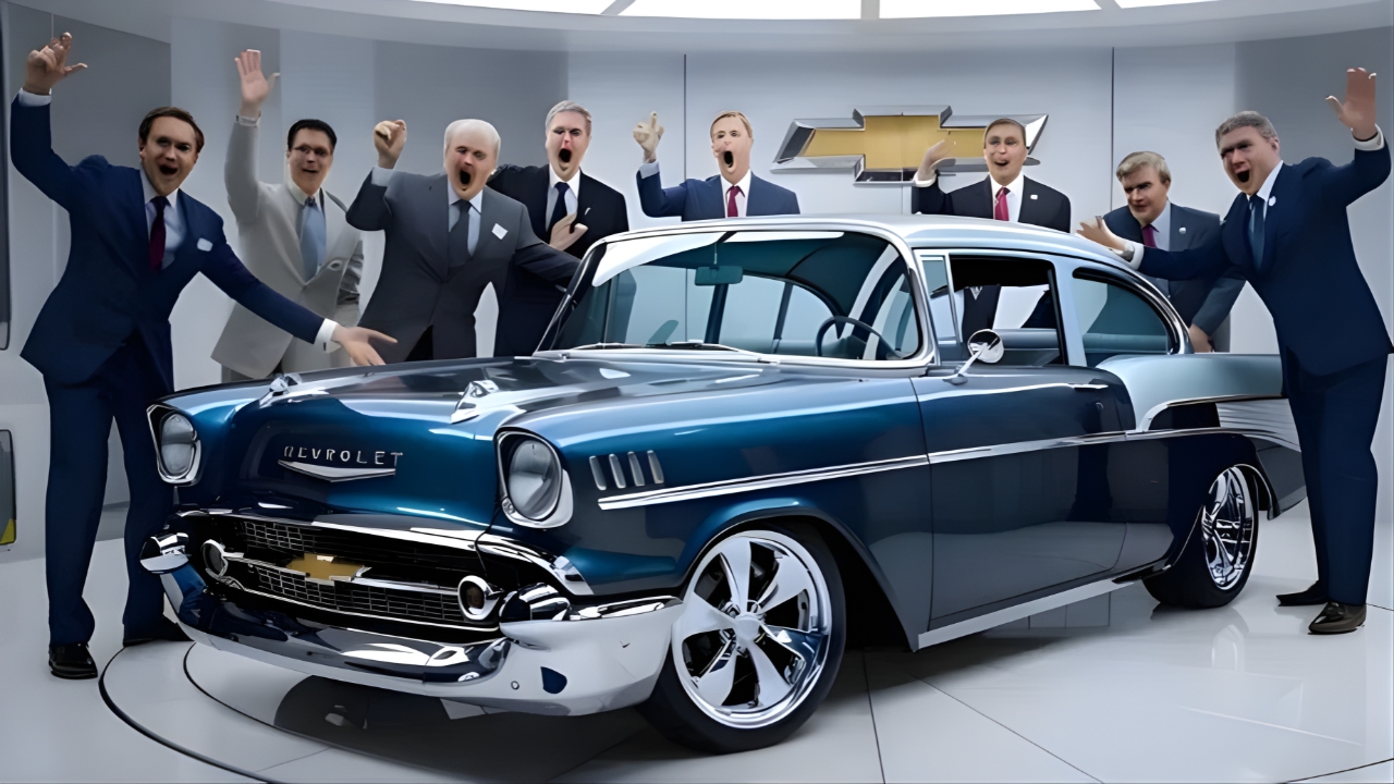 Legendary Chevrolet Bel Air Makes a Stunning Comeback with Modern Tech and Powerful Performance