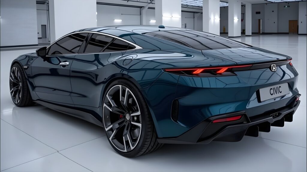 Honda Civic 2026 Breaks Cover: Sporty Design, Modern Infotainment and Eco-Friendly Hybrid Power