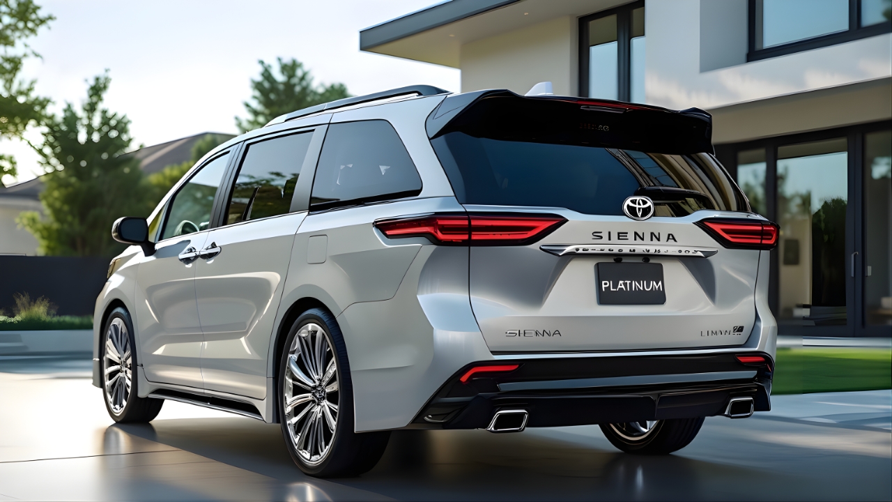 New 2026 Toyota Sienna Shows Premium Interior, Hybrid Performance and Exceptional Mileage