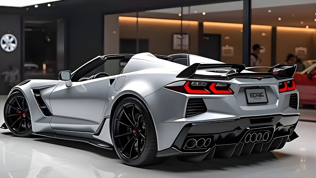 New Corvette Z06 Revealed : American Supercar With Record-Breaking Power and Striking Design