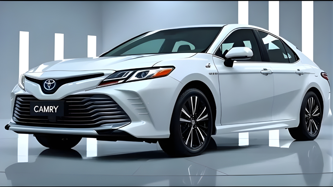 New Toyota Camry 2025 Breaks Cover : Striking Design, Advanced Hybrid System and Comfort-First Cabin