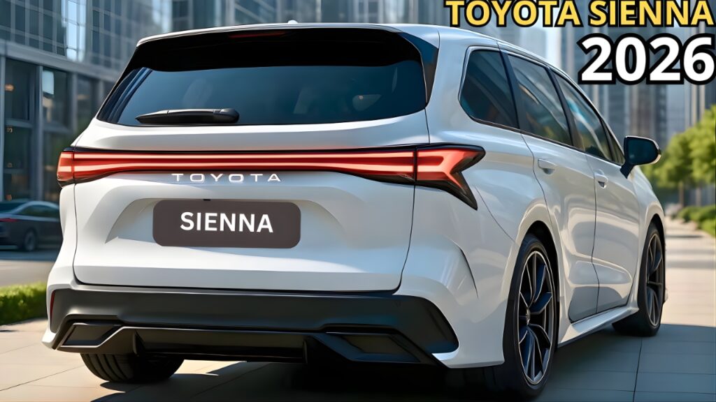 New Toyota Sienna 2026 Launch Preview: Comfortable Cabin, Efficient Diesel Engine and Advanced Features