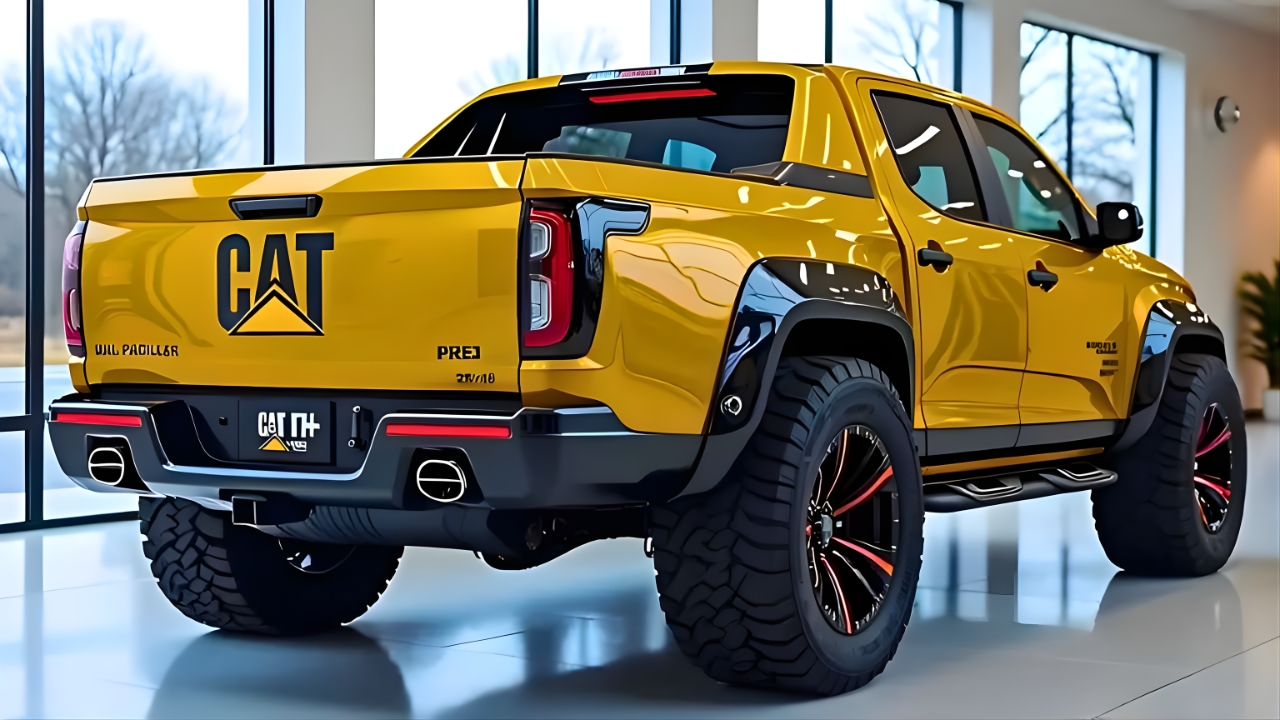 2026 Caterpillar Pickup Truck Revealed: Industrial Strength Meets Futuristic Road Presence