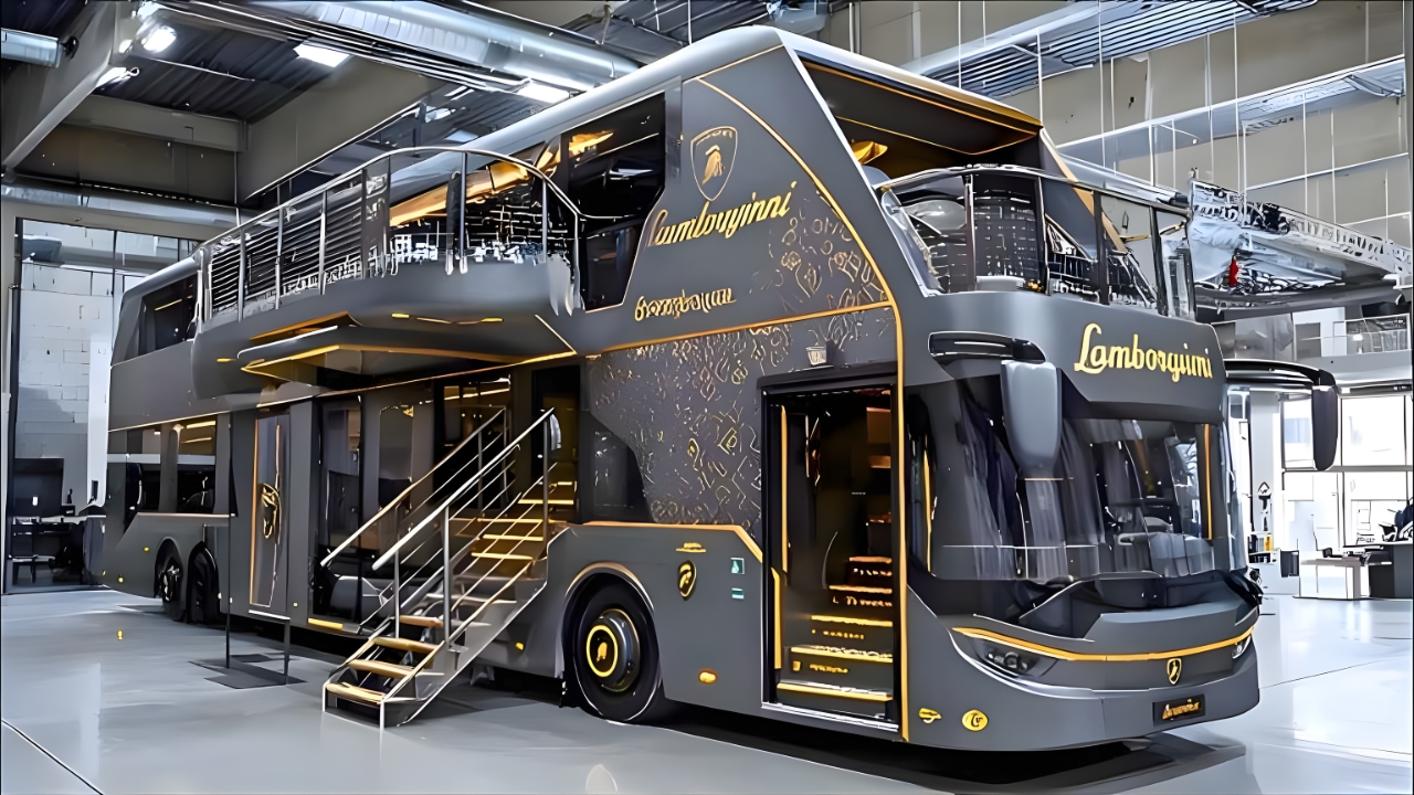 2026 Lamborghini Double-Decker RV Breaks Cover with Extreme Design and Supercar-Inspired Performance