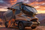 2026 Shark Look Luxury Motorhome Unveiled: Futuristic Design and Ultimate Road Comfort