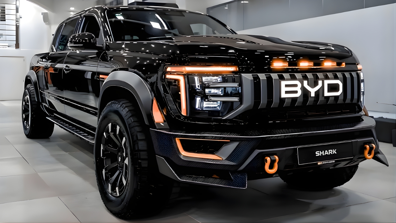 BYD Shark 2026 Unveiled: Electric Pickup Offering Luxury Comfort and Strong Performance