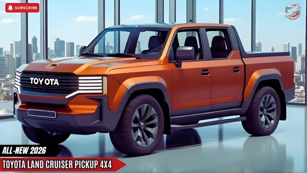Toyota Land Cruiser Pickup 2026 Revealed: Powerful Engine, Stylish Cabin, and Off-Road Mastery